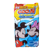 媽咪寶貝（Mamypoko）日本進(jìn)口本土Mamyplko媽咪寶貝嬰兒拉拉褲哆啦A夢(mèng)紙尿褲尿不濕 大王迪士尼限定12-22kg50片