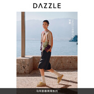 DAZZLE【新春青綠系列】地素毛衣女2026年春季棉混紡彩色毛織開(kāi)衫 彩色 M