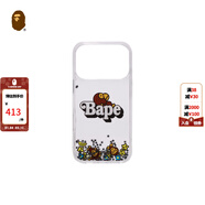 BAPE配飾流動(dòng)星星iPhone 17 Pro手機殼002821P 白色WHL