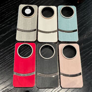 新款男女華為Mate80手機殼80ProMax鏡頭大孔80Pro細閃金絲 華為Mate80 細閃金絲[高級銀]鏡頭大孔