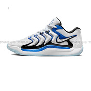 耐克（NIKE）KD17 EP 杜蘭特十七代 黑白橙氣墊實(shí)戰籃球鞋FJ9488-700正品 FJ9488-100 _ 40.5