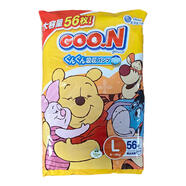 媽咪寶貝（Mamypoko）日本進(jìn)口本土Mamyplko媽咪寶貝嬰兒拉拉褲哆啦A夢(mèng)紙尿褲尿不濕 大王迪士尼限定9-14kg56片