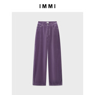 IMMI25秋冬新品水洗平絨長(cháng)褲M(mǎn)WEFWDPT0795X 紫色 M 1