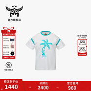 MCM【驚喜折扣 正品保證】 COLLECTION短袖女式T恤 青色 XS