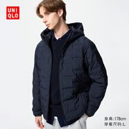 優(yōu)衣庫莫雷加德同款男裝女裝PUFFTECH空氣棉服連帽外套夾克478268 478268/69藏青色 XS