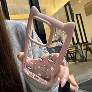 宇恒昇貓耳朵榮耀手機殼榮耀//////暢玩女 貓殼-粉色-185小新小骨 榮耀100