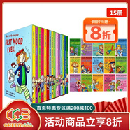 英文原版 稀奇古怪小朱迪系列和她的伙伴 Judy moody and friends 情商啟蒙校園正能量 章節橋梁書(shū) Stink 綠山墻 【新品】Judy Moody 15冊盒裝 章節書(shū)