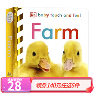 140元5件  DK觸摸書(shū) 英文原版繪本Baby Touch and Feel  嬰幼兒童英語(yǔ)啟蒙認知紙板書(shū) 0-3歲親子互動(dòng)共讀早教益智 感官訓練繪本 DK觸摸書(shū):農場(chǎng)