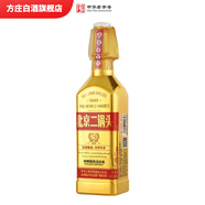 方莊北京二鍋頭出口方瓶 清香型白酒禮盒 送禮送長(cháng)輩高粱純糧酒整箱 42度 450mL 1瓶 [國際金]