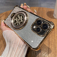 鑫領(lǐng)佳適用opporeno15c手機殼reno15c保護oppo硅膠套PMD110自帶鏡頭膜oppopmd全包氣囊防摔5g透明軟男女c 【閃粉-土豪金】自帶鏡頭膜 送全屏鋼膜+旋轉發(fā)財支 OPPO Reno15c