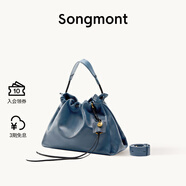 Songmont山下有松百納托特包大容量垃圾袋通勤流浪包【新年禮物】 牛仔藍+煩盡牌包掛小號 預售20天