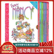 英文原版繪本 Fancy Nancy Bountiful Box of Books 漂亮的南希 禮品故事書(shū) 6冊精裝 送海報 小俏妞希希 綠山墻 漂亮的南希