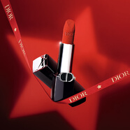 迪奧DIOR【鄧為推薦】烈艷藍金口紅絲絨999啞光唇膏生日禮物新年禮物