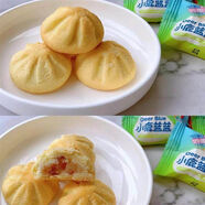 境無(wú)界小鹿藍藍軟芯曲奇蔓越莓味牛奶雞蛋羹味軟糯夾心奶香濃郁美味糕點(diǎn) 牛奶蔓越莓味80g*2袋