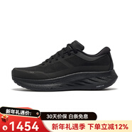 索康尼（SAUCONY）RIDECMT馭途舒適春日印象低幫跑步鞋黑色 黑色 36