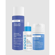寶拉珍選（Paula's Choice）冬季肌膚救星套裝3件套高級滋養爽膚水+保濕精華液+高級修復面霜 贈起泡網(wǎng) 188ml =110+20+50