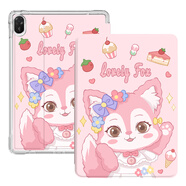 zoyu 適用華為MatePad保護套2026新款11.5英寸氣囊保護殼2024款平板電腦2023全包防摔卡通可愛(ài) 可愛(ài)小狐貍【配鋼化膜】 MatePad【2024/2023年】11.5英寸