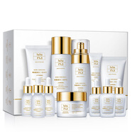 韓嬋【好貨優(yōu)品】氨基酸二裂酵母嫩肌套裝補水保濕緊致水乳套盒高端護 韓嬋氨基酸二裂酵母嫩肌套裝100g+120ml+8