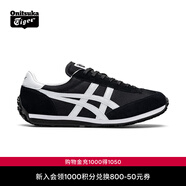 Onitsuka Tiger鬼塚虎男女鞋運動(dòng)休閑鞋輕便跑步鞋厚底低幫鞋EDR 78 黑色 43.5