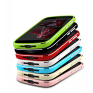 山頭林村YOTAphone2代保護套YOTA2金屬邊框外殼俄羅斯國手機殼雙色高檔 yotaphone2雙色邊框銀色