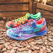 科比8代籃球鞋男女童kobe 8實(shí)戰鴛鴦兒童低幫黑曼巴運動(dòng)鞋防滑 鴛鴦 36