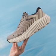 斯凱奇（Skechers）男鞋厚底緩震跑步鞋戶(hù)外訓練健步鞋通勤鞋舒適輕便休閑鞋 8