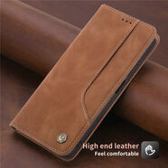 韓奢適用華為P50P40手機殼pro保護套真皮皮套mate3040翻蓋60全包防摔 復古棕 華為nova6SE