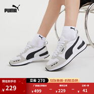 彪馬（PUMA）復古跑鞋緩震休閑鞋男女新款冬低幫運動(dòng)鞋R78 373117 白-淺灰-黑色-02 38
