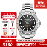 ROAMER瑞士原裝進(jìn)口石英表男士200米防水運動(dòng)休閑潛水手表 深海系列 860833 41 55 70  黑色