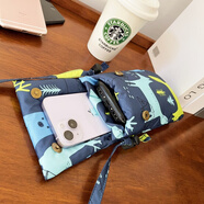 OIMG東北哈爾濱手機防凍神器保暖加熱防凍套冬天戶(hù)外保溫袋蘋(píng)果vivo 藍迷彩色隨機圖案 5-8英寸屏幕 iPhone15ProMax