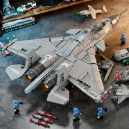 尚韻軍事拼裝模型殲15戰斗飛機積木6-12歲兒童玩具男孩新年生日禮物