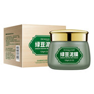 京營(yíng)甄選綠豆泥漿面膜 清潔泥膜補水祛痘清潔面膜保濕面膜化妝品 120.0g