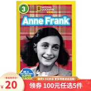 100元5件 美國國家地理分級閱讀全彩版 第三階段  英文原版繪National Geographic Level3  幼兒童科普百科系列認知讀物啟蒙繪本 Anne Frank 安妮弗蘭克