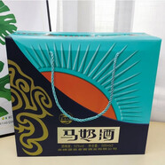 套馬人家內蒙特產(chǎn)套馬人家鮮馬奶酒禮盒裝18度500ml*4瓶 52%vol 500mL 2瓶 馬奶酒蒸餾型藍色禮盒