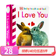 140元5件  DK觸摸書(shū) 英文原版繪本Baby Touch and Feel  嬰幼兒童英語(yǔ)啟蒙認知紙板書(shū) 0-3歲親子互動(dòng)共讀早教益智 感官訓練繪本 DK觸摸書(shū):我愛(ài)你