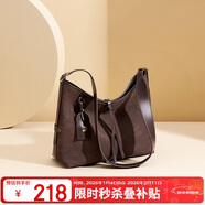 紅蜻蜓（RED DRAGONFLY）包包女包單肩牛皮磨砂絨面包媽媽托特包送女友情人節新年生日禮物