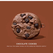 紀皓新款蘋(píng)果AirPods4保護套卡通硅膠殼蘋(píng)果AirPods4耳機殼無(wú)線(xiàn)藍牙降噪蘋(píng)果4保護套機器人籃球坤 【巧克力餅干】送掛鉤 AirPods(第四代)保護套新款