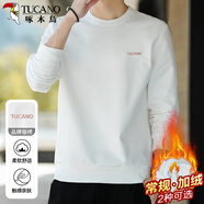 啄木鳥(niǎo)（TUCANO）衛衣男士潮流寬松圓領(lǐng)長(cháng)袖t恤打底衫學(xué)生時(shí)尚休閑套頭上衣服男裝