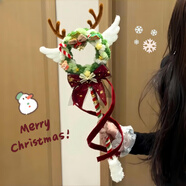 京嚴選圣誕魔法棒扭扭棒DIY材料包可愛(ài)麋鹿手拿棒氛圍感圣誕禮物送閨蜜 星星之翼魔法棒【diy材料包】