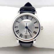 天梭（TISSOT）【二手99新】天梭（TISSOT）卡森系列石英女表自動(dòng)機械男表二手天梭奢侈品腕表瑞士名表 T1222071603300白盤(pán)30mm