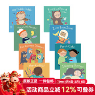 套裝二 英文原版 Baby Rhyme Time 8冊 紙板書(shū)合售 幼兒?jiǎn)⒚筛柚{ 經(jīng)典英文兒歌故事圖畫(huà)書(shū) Child's Play 兒童啟蒙紙板書(shū)