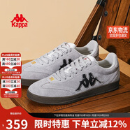 卡帕（Kappa）男鞋TIFO德訓鞋子男士冬季新款休閑板鞋復古運動(dòng)鞋男 冷灰色 43