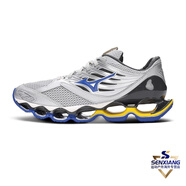 美津濃預言13S跑步鞋WAVE PROPHECY 13S 07_灰色_寶藍色_黃色 44.5