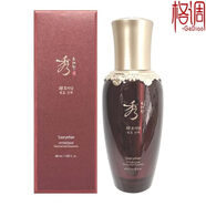 蝶妝（DeBon）秀雅韓酵秘談滋養抗皺精華霜韓國保濕緊致延衰深層改善膚質(zhì)女 紅瓶包裝被壓產(chǎn)品完好