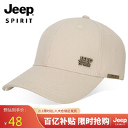 JEEP帽子男士棒球帽百搭四季潮流百搭鴨舌帽防曬遮陽(yáng)帽男女式太陽(yáng)帽子