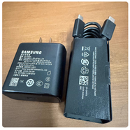 三星（SAMSUNG）三星45W原裝充電器S22 S23 S24 S25 ultra W26平板PD快充電2.0 tabS10 s25+快充電頭5A數據線(xiàn)typec 45W快充頭+5A快充線(xiàn)1米黑色
