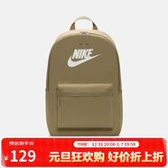 耐克（NIKE）男女雙肩包背包 電腦包旅行包書(shū)包 DC4244-297 卡其