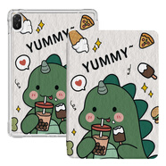 zoyu 適用華為MatePad保護套2026新款11.5英寸氣囊保護殼2024款平板電腦2023全包防摔卡通可愛(ài) 可愛(ài)小恐龍【配鋼化膜】 MatePad【2024/2023年】11.5英寸