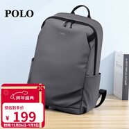 POLO雙肩包男士短途旅行背包學(xué)生書(shū)包男16/17.3英寸電腦包商務(wù)出差包