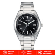 西鐵城收藏系列男表日本原裝單局電波太陽(yáng)能簡(jiǎn)約大氣商務(wù)氣質(zhì)腕表 AS1080-65E（表芯：H415） 38mm